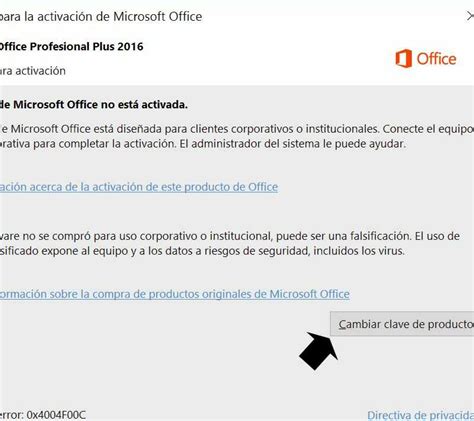 activación de productos.